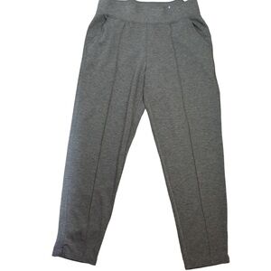 Stylus 4-Way Stretch SOFT Mid-Rise Jogger‎ Style Ankle Pants, Gray - Medium NWOT